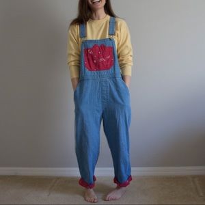 Vintage Bandana Overalls
